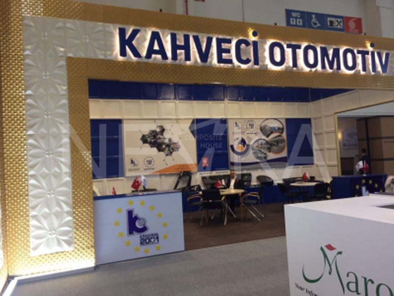 2017 İstanbul Automechanika Kahveci Otomotiv Fuarı _ 3D Panel