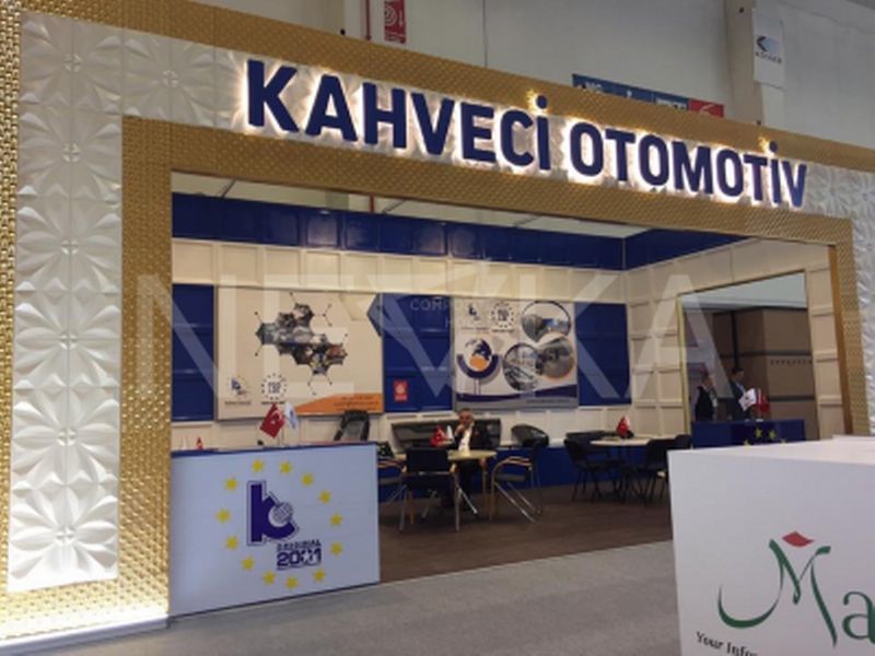 2017 İstanbul Automechanika Kahveci Otomotiv Fuarı _ 3D Panel